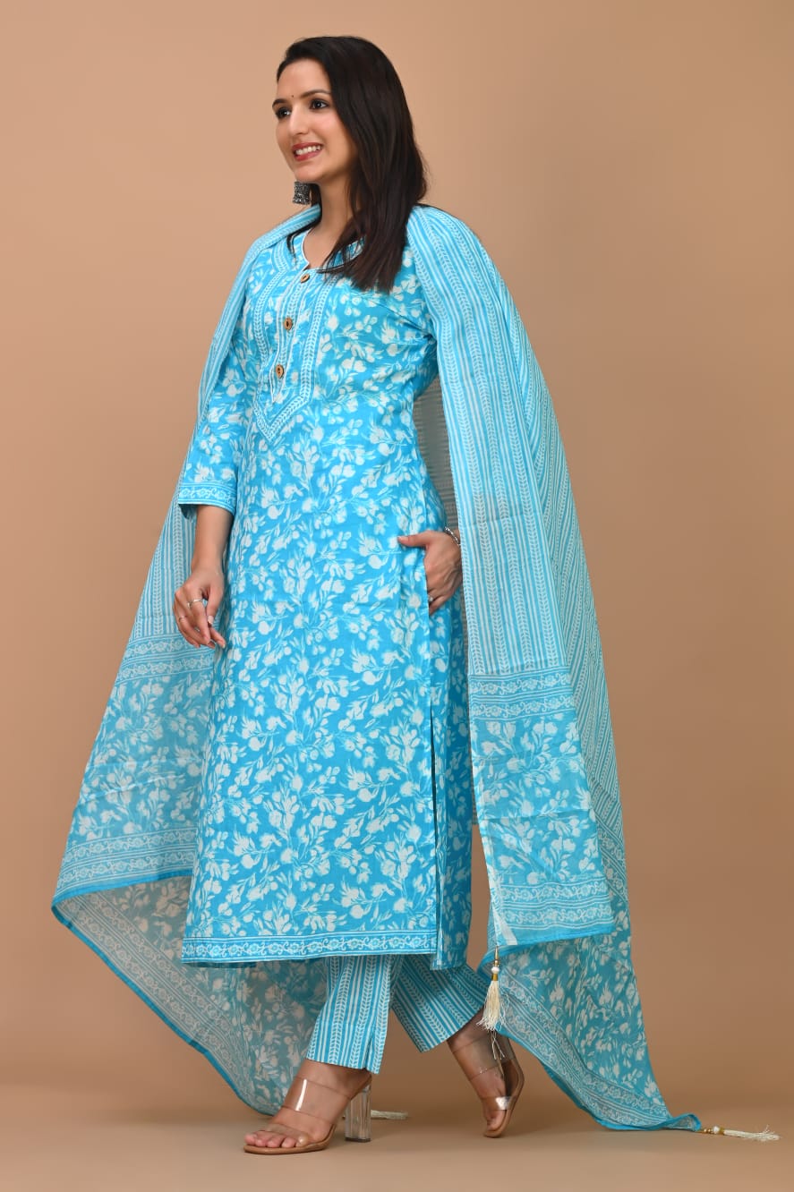 Suit Set with Dupatta