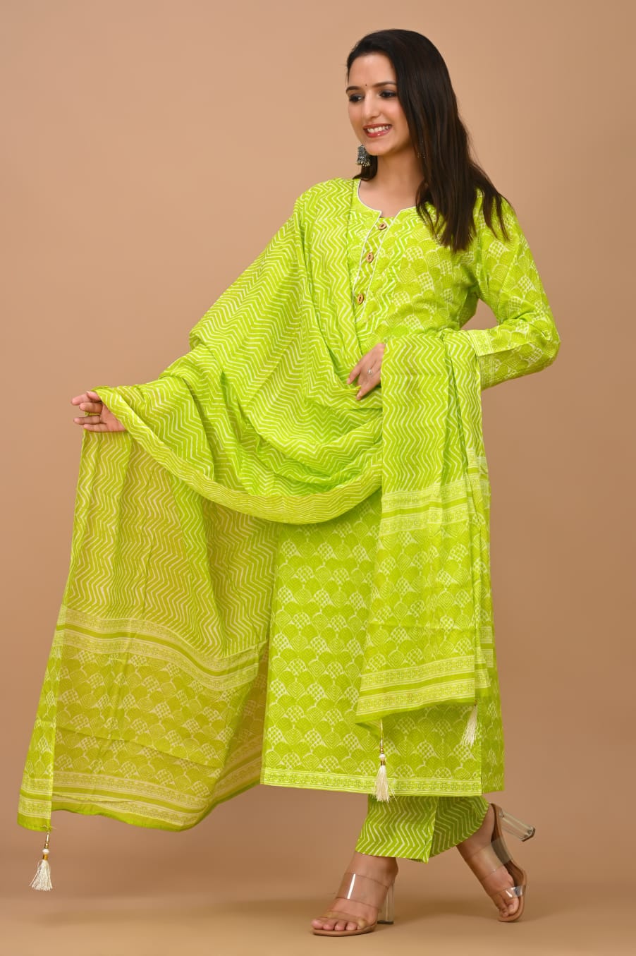 Suit Set with Dupatta