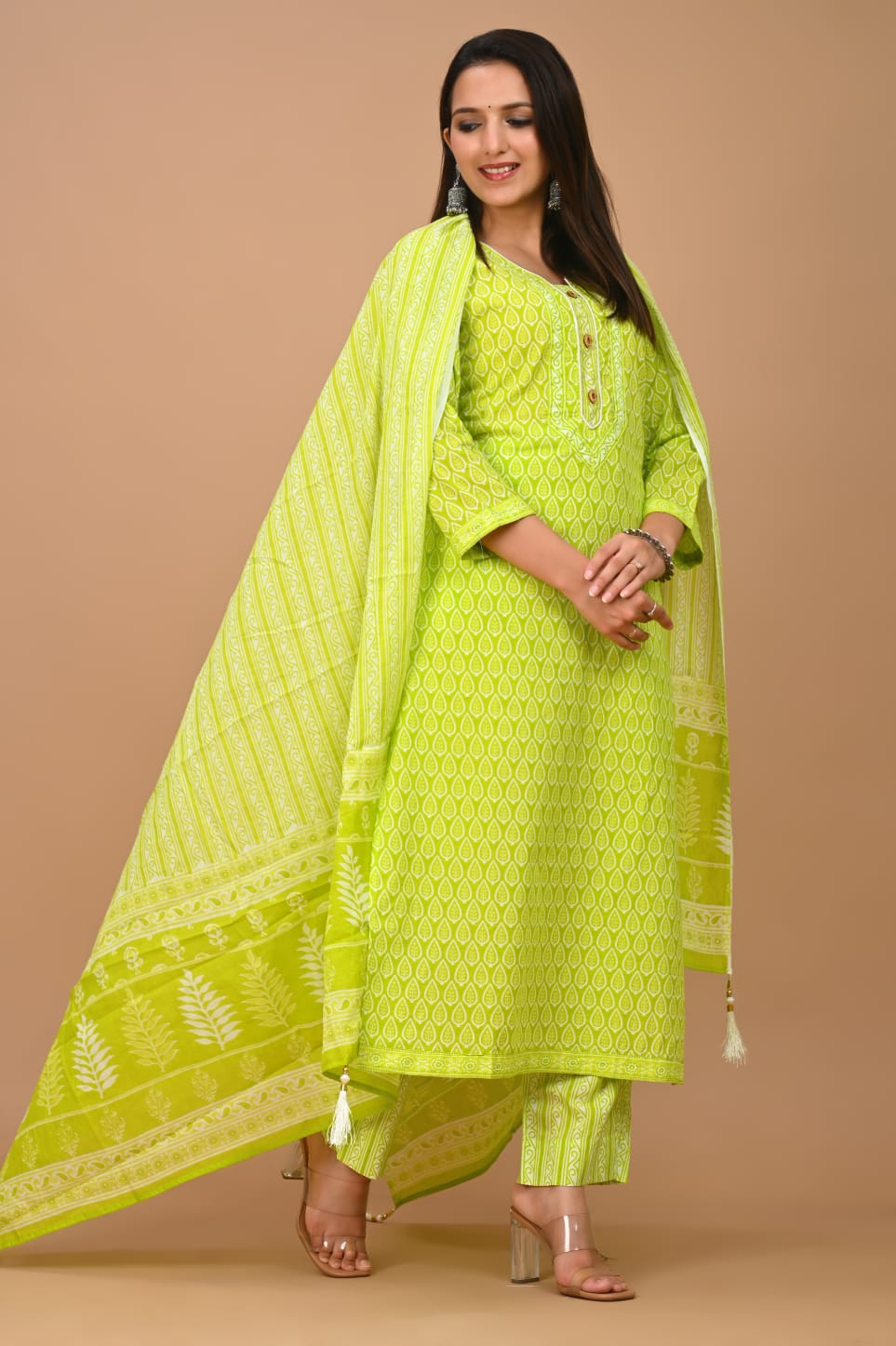 Suit Set with Dupatta