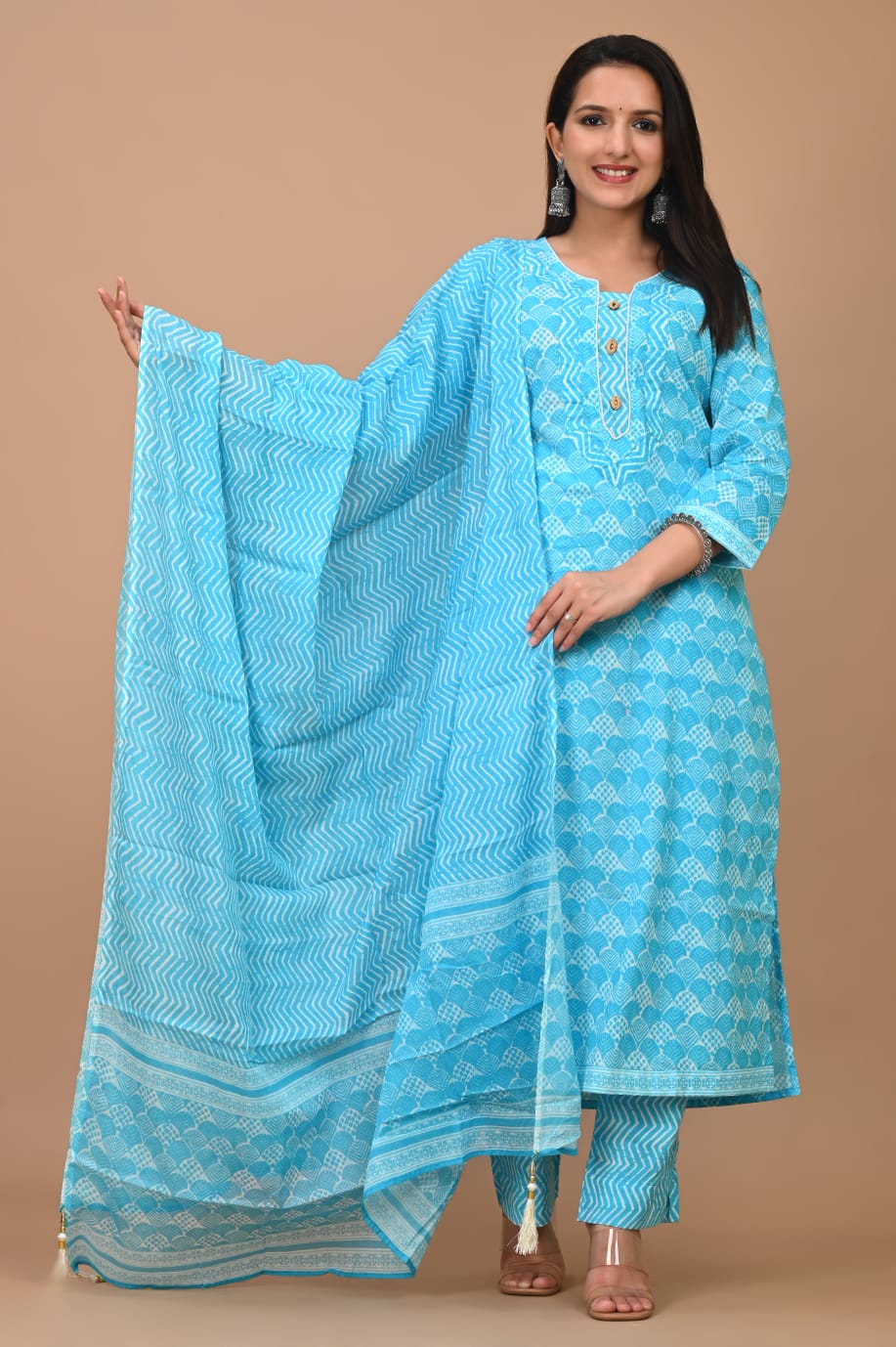 Suit Set with Dupatta