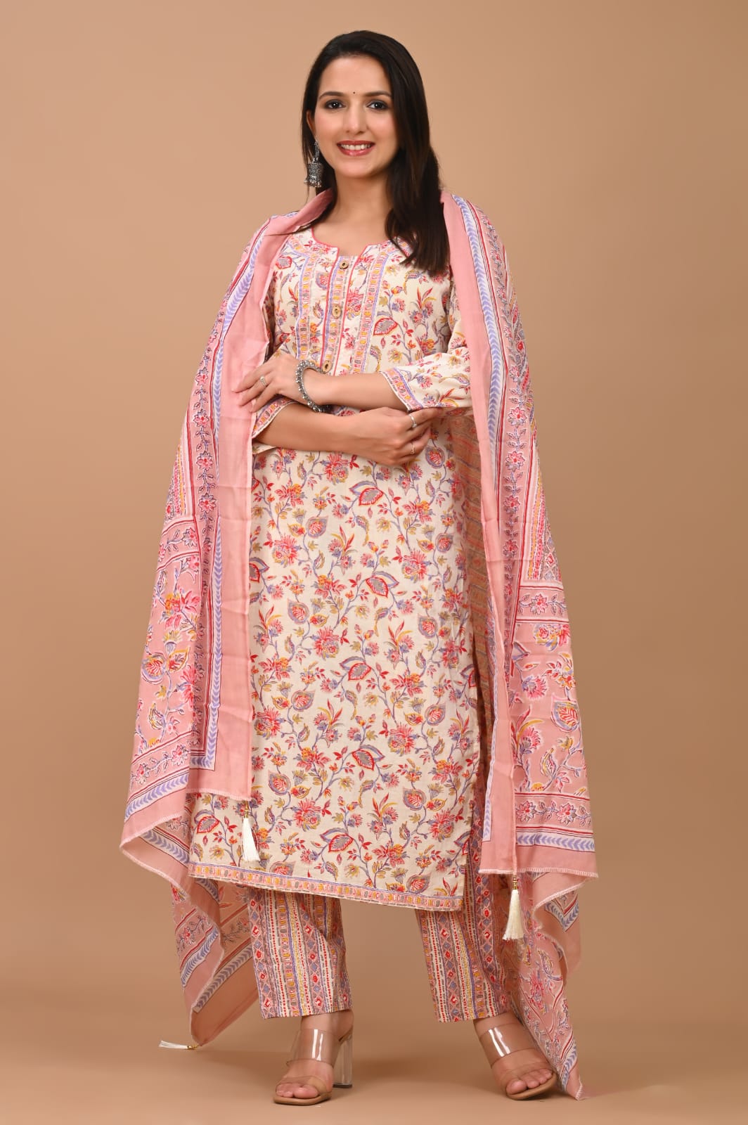 Suit Set with Dupatta