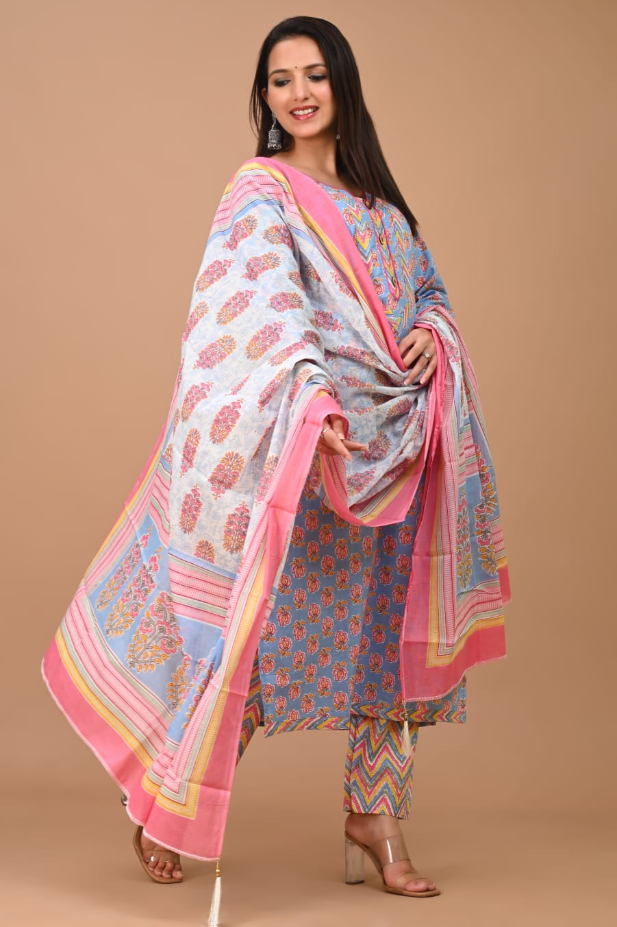 Suit Set with Dupatta