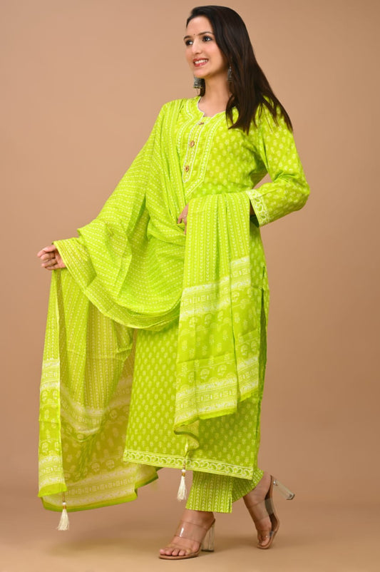 Suit Set with Dupatta