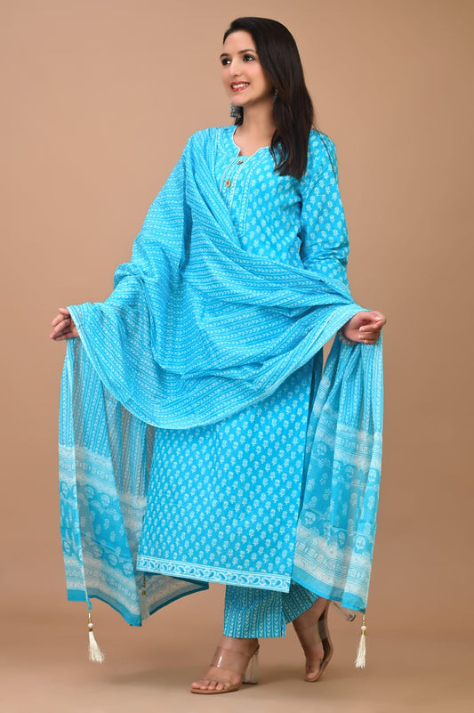 Suit Set with Dupatta