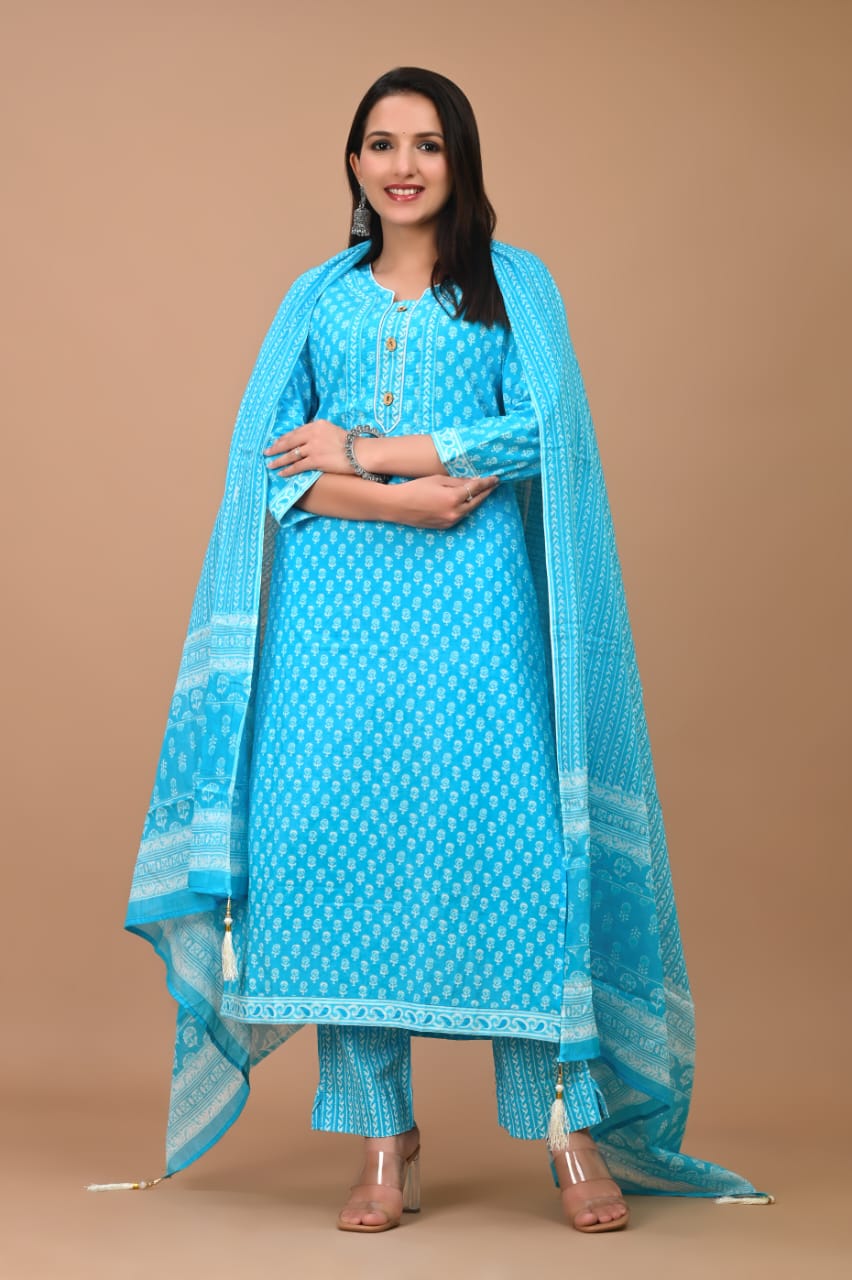 Suit Set with Dupatta