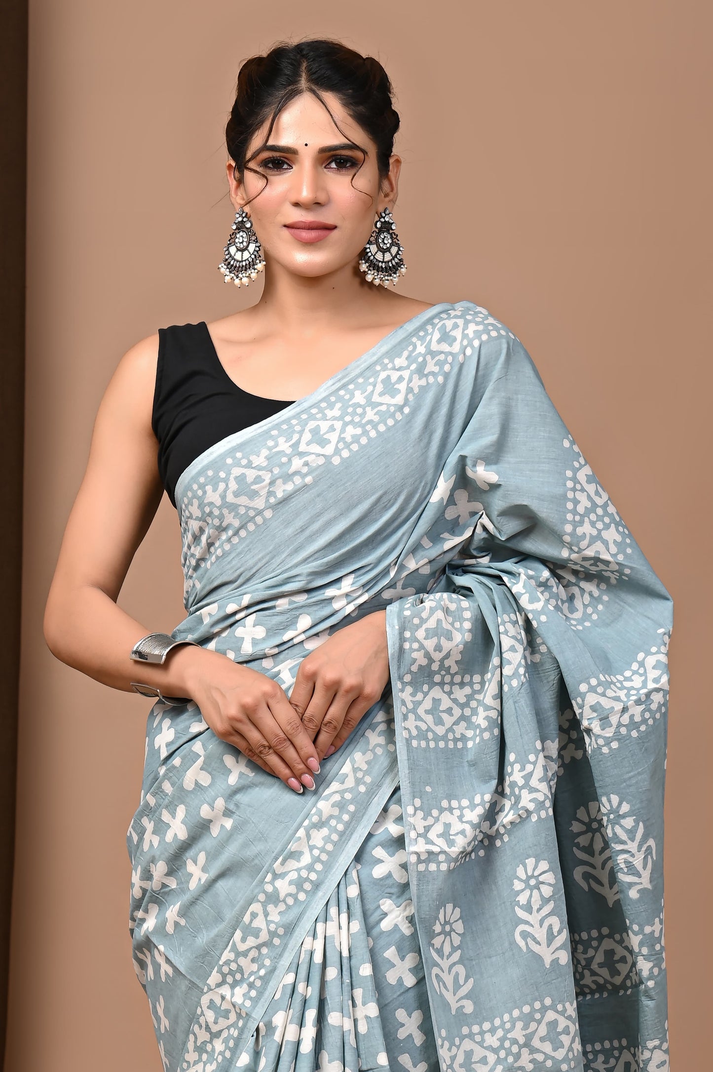 Mulmul Cotton Saree