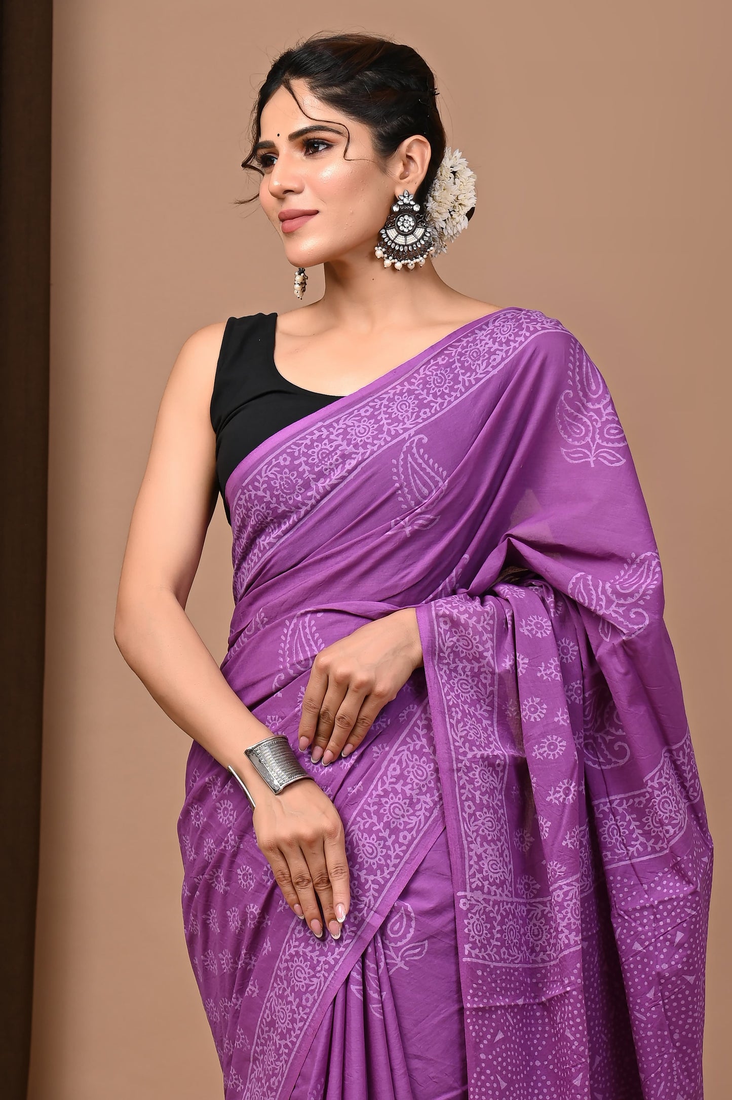 Mulmul Cotton Saree