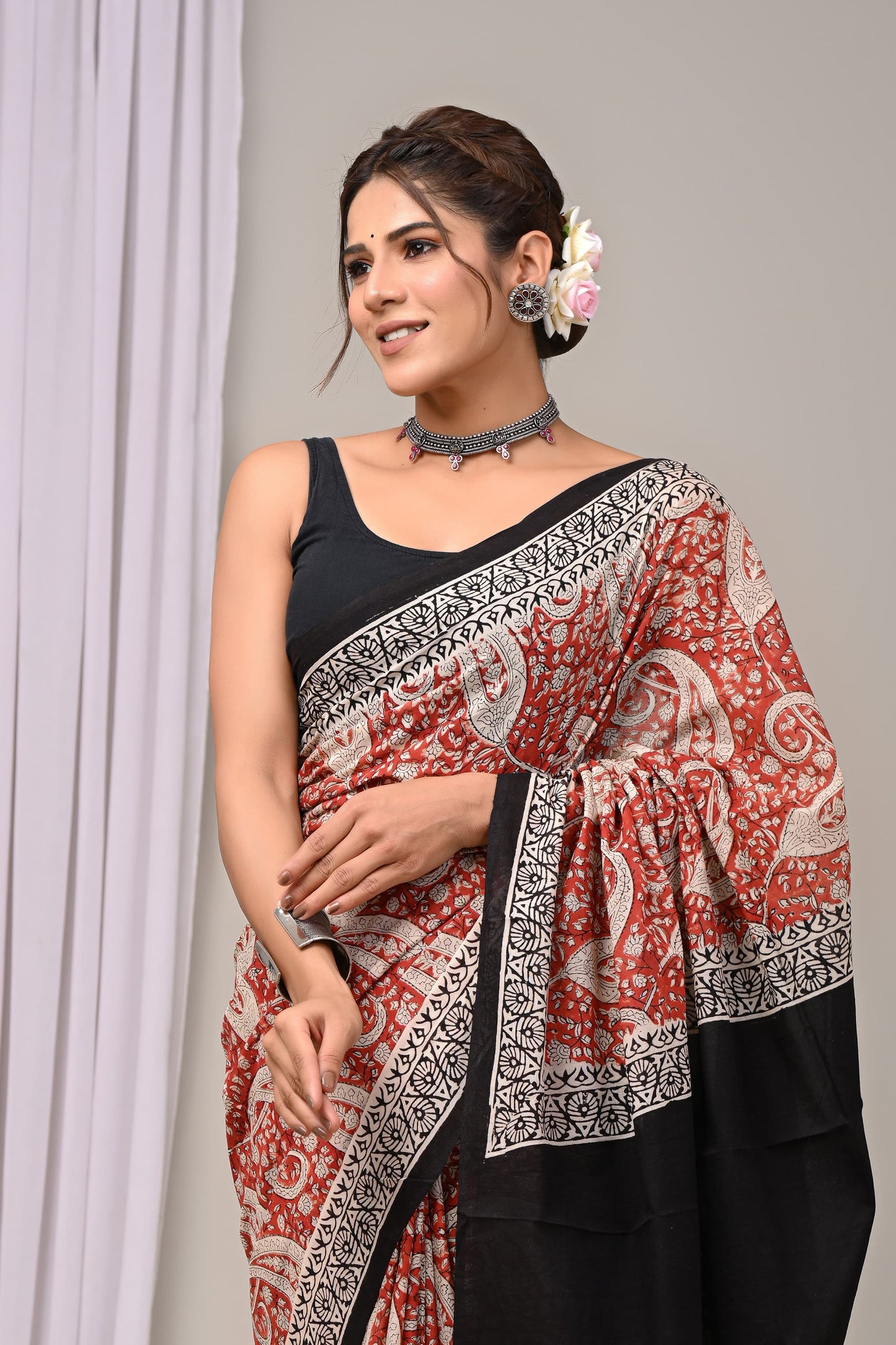 Mulmul Cotton Saree