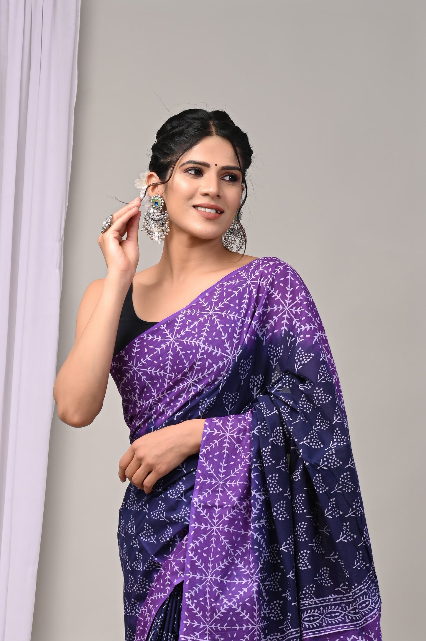 Mulmul Cotton Saree