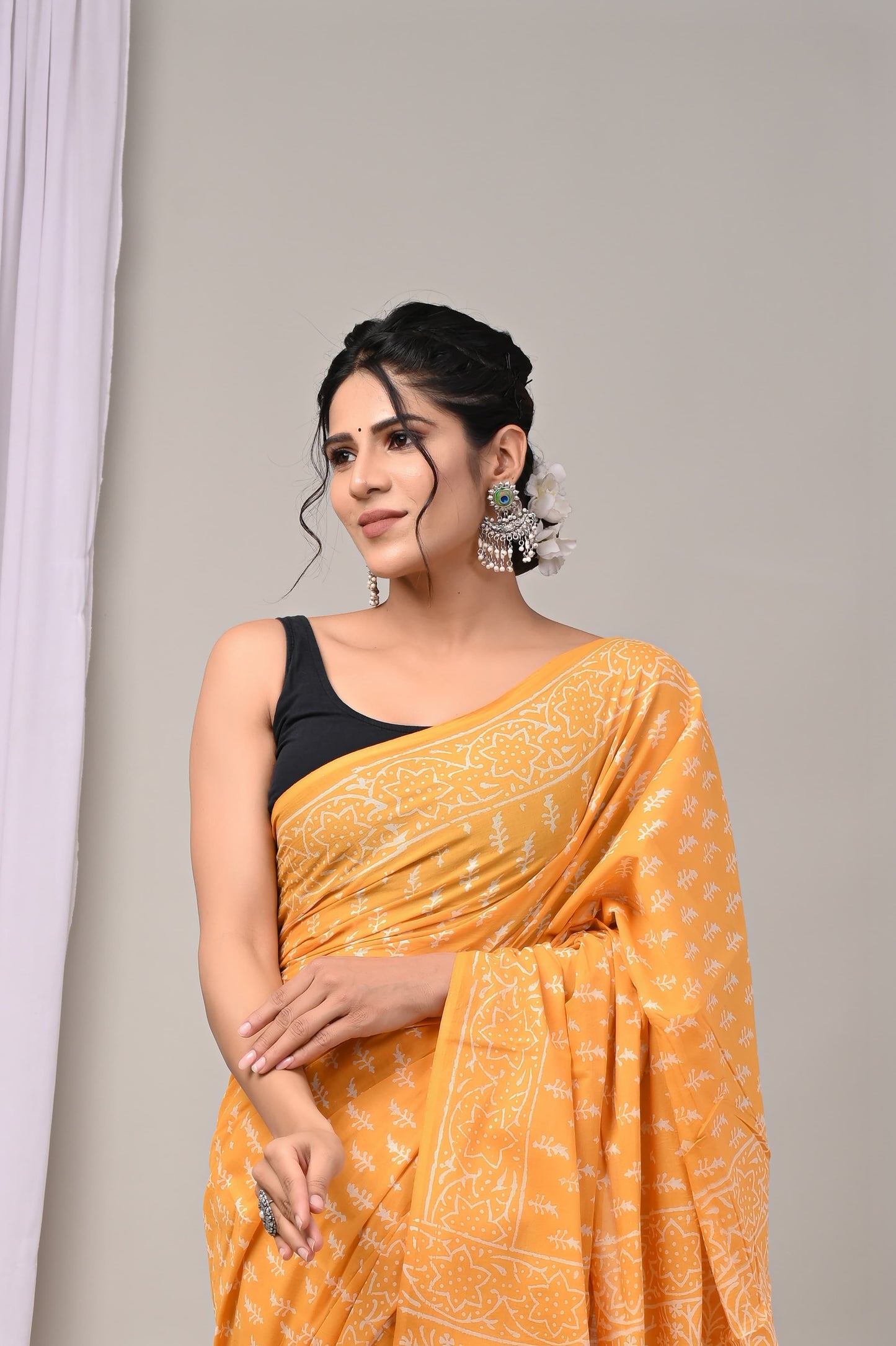 Mulmul Cotton Saree