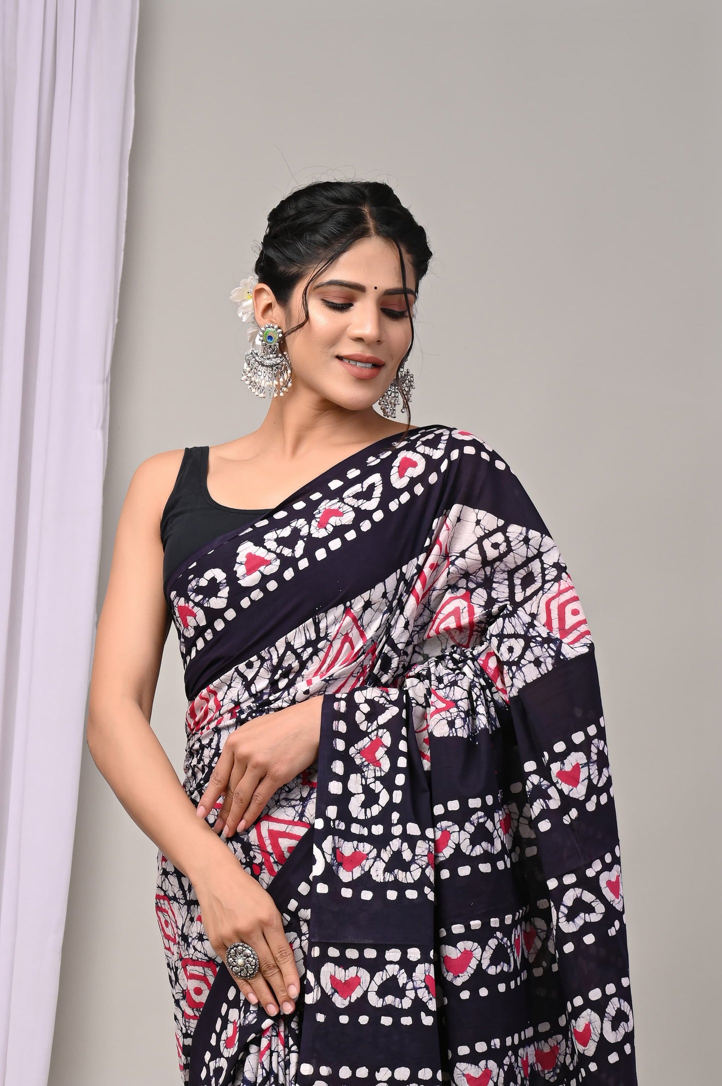 Mulmul Cotton Saree