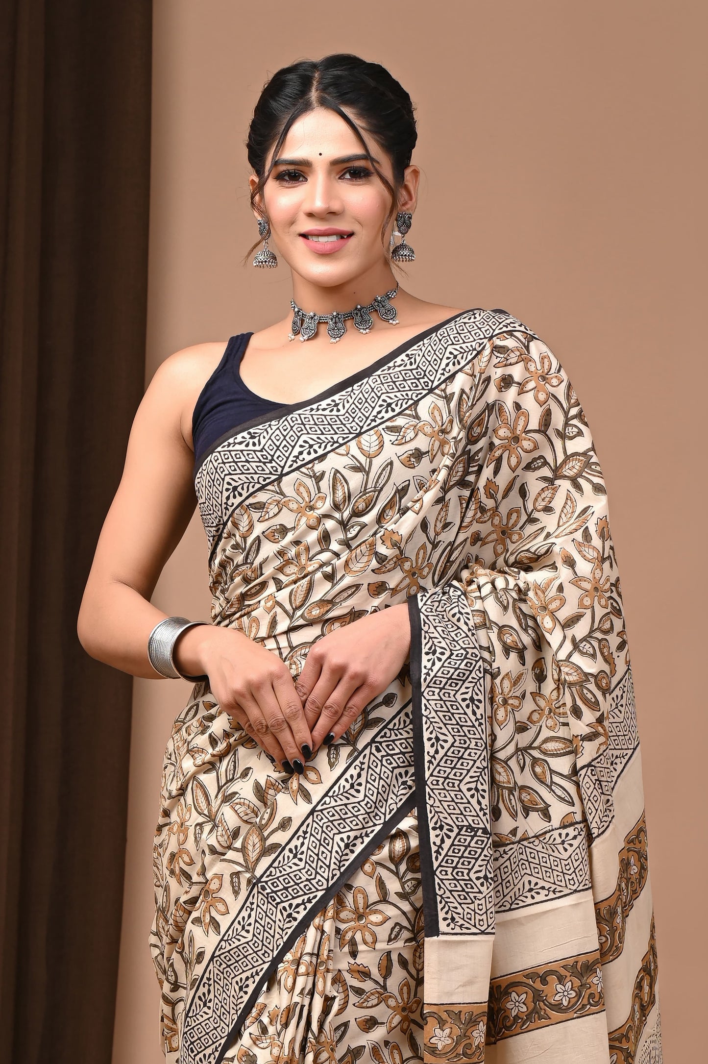 Mulmul Cotton Saree