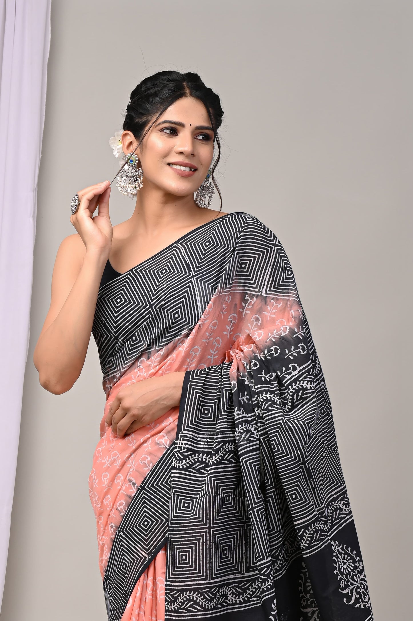 Mulmul Cotton Saree