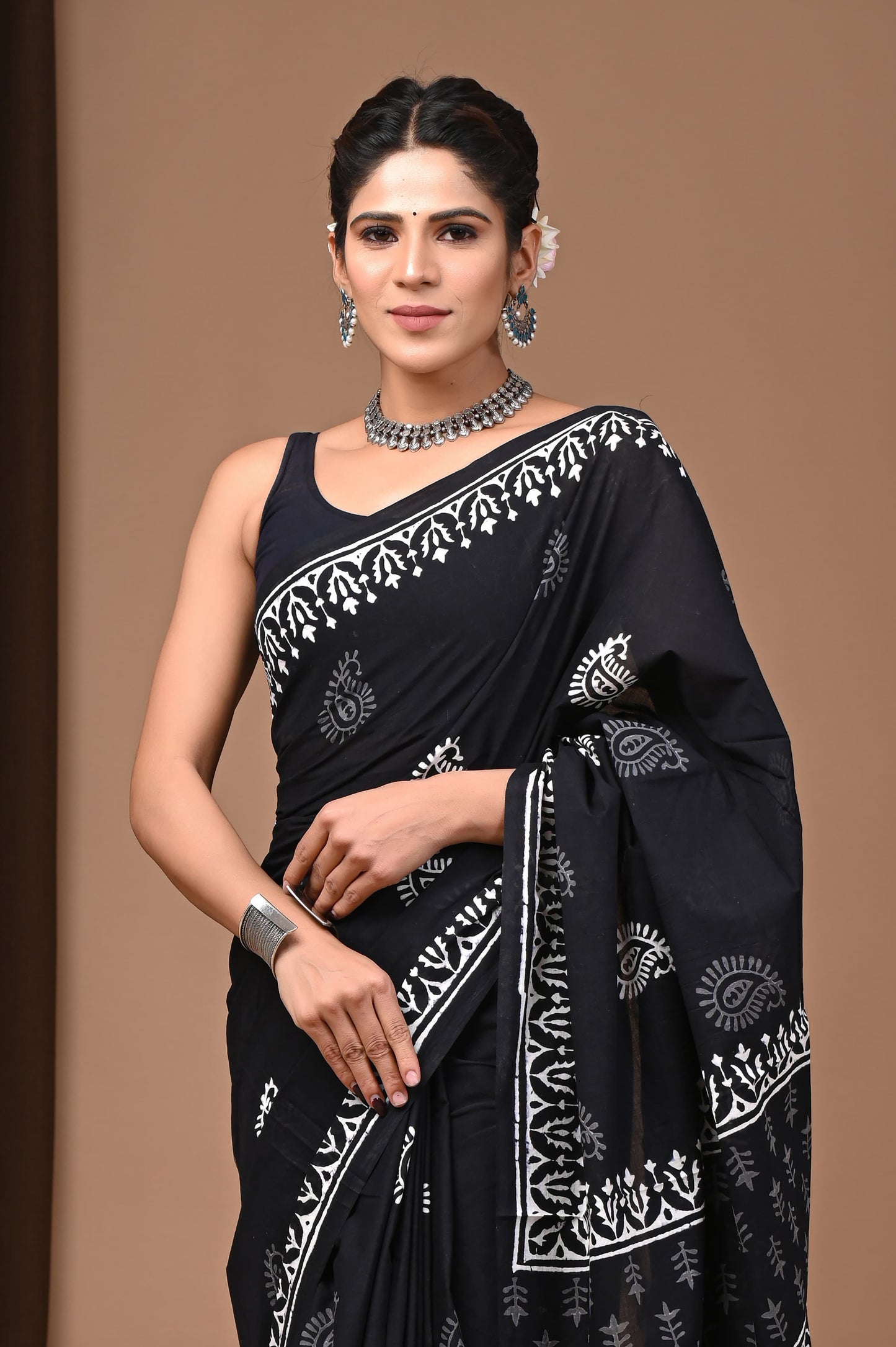 Mulmul Cotton Saree