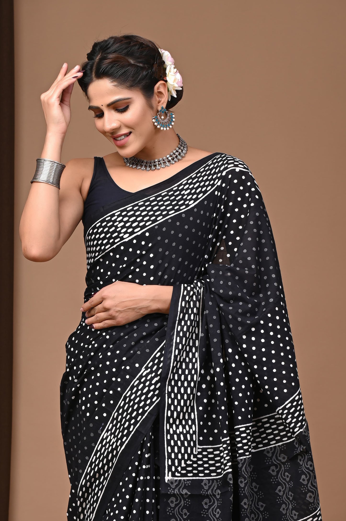 Mulmul Cotton Saree