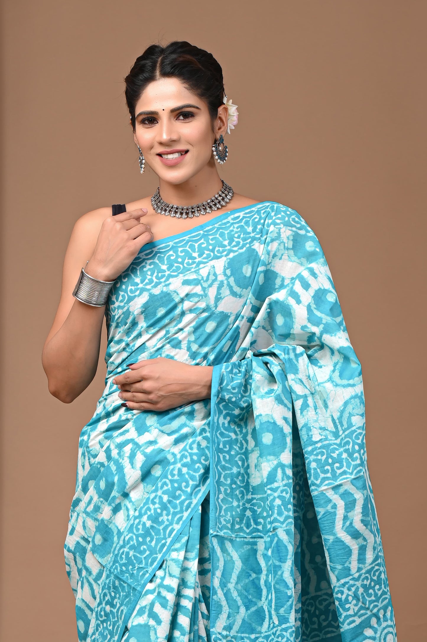 Mulmul Cotton Saree