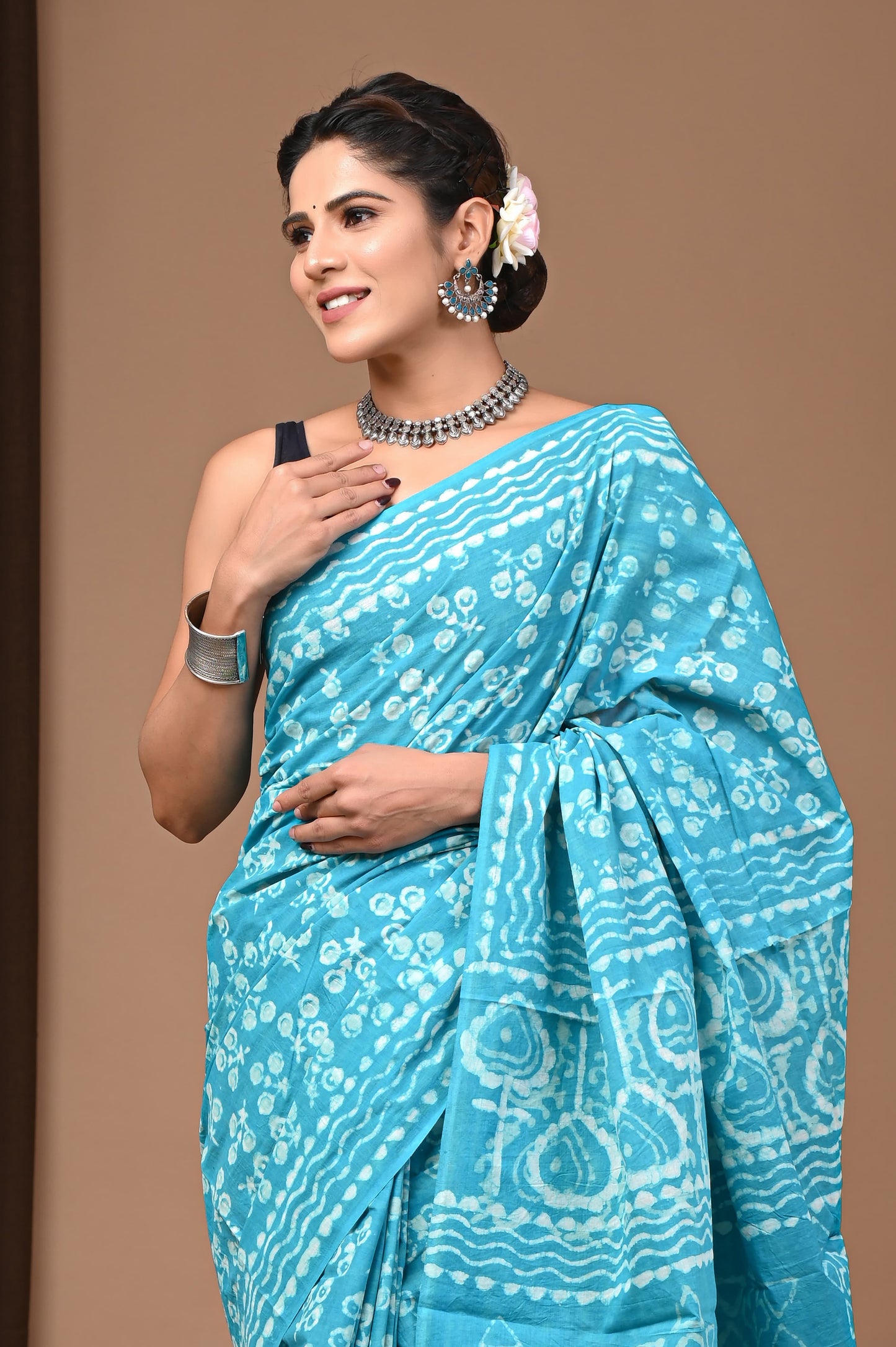 Mulmul Cotton Saree