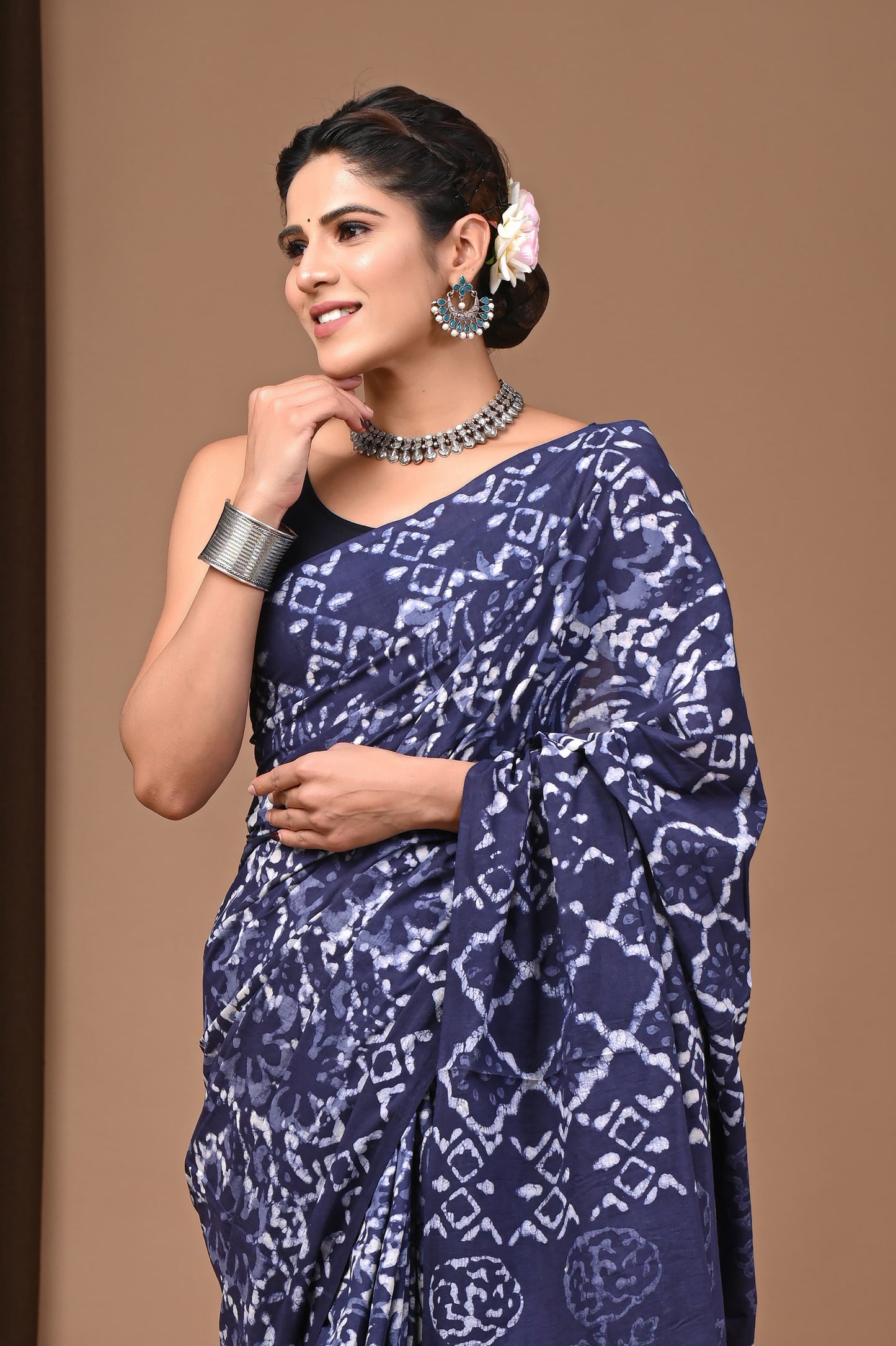 Mulmul Cotton Saree