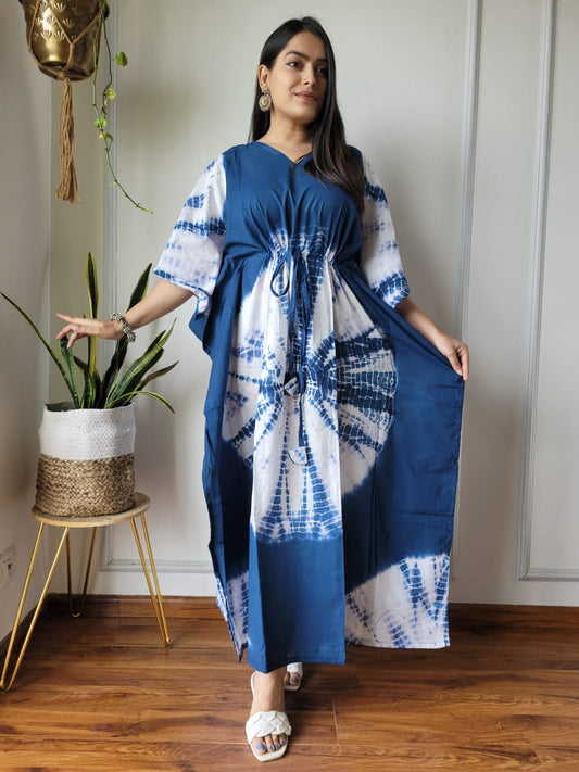 Kaftan : Cotton Printed with Natural Colors