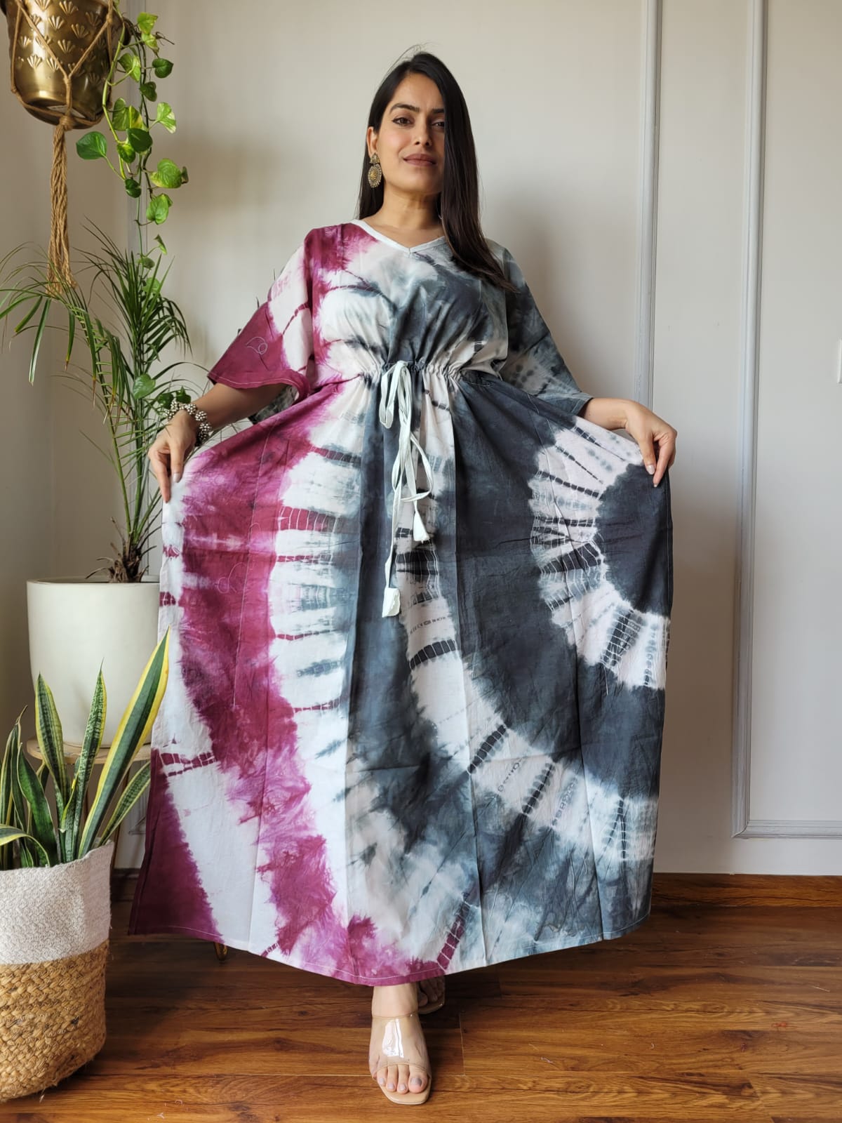 Kaftan : Cotton Printed with Natural Colors