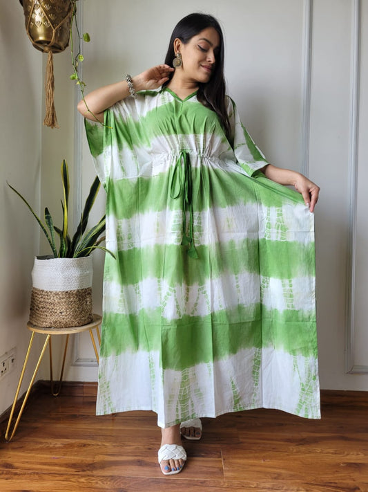 Kaftan : Cotton Printed with Natural Colors