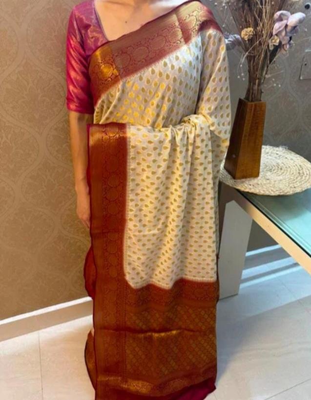 Georgette Silk : Soft Saree